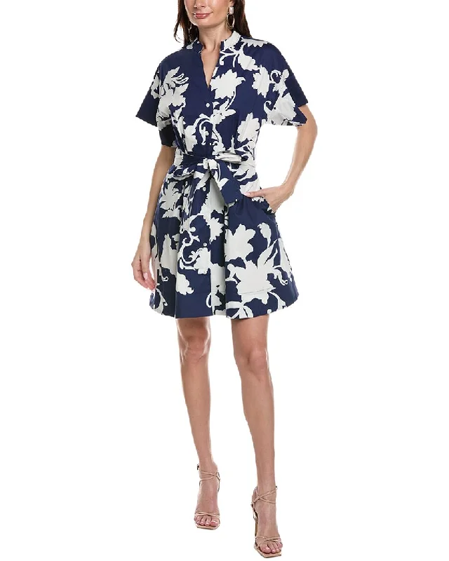 Natori Casablanca Button-Up Mini Dress Stylish Button-Down Mini Dress