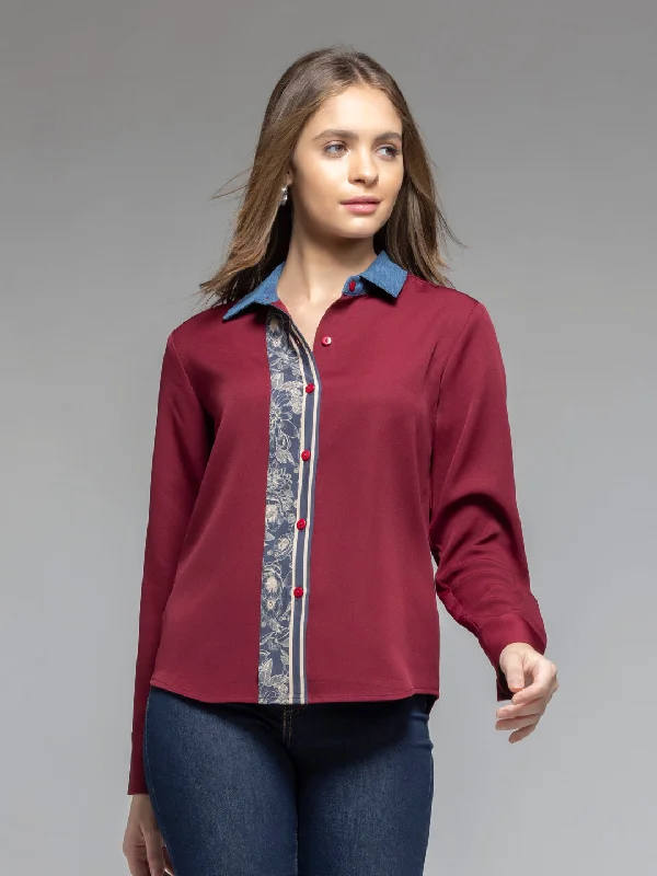 Nylah Shirt Comfortable Loose Short Sleeve