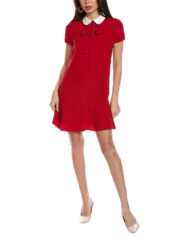 RED Valentino Mini Dress Cozy Knit Mini Dress