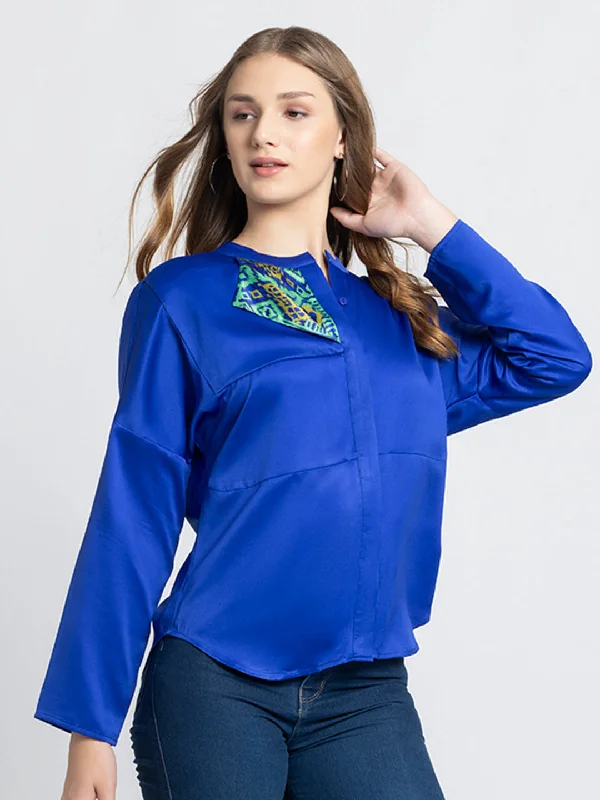 Taria Shirt Fashionable Rounded Short Shirt