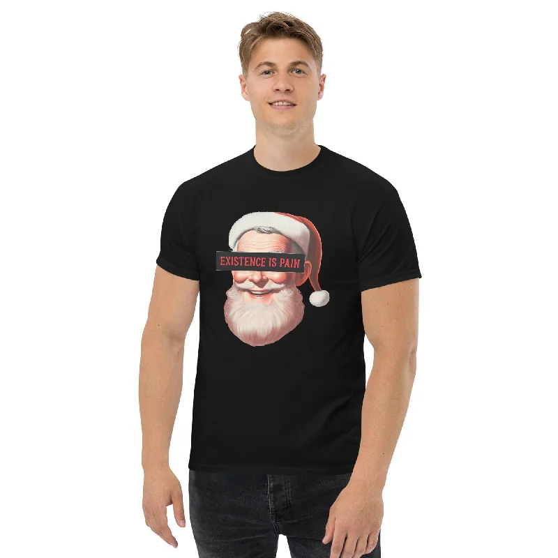 Anonymous Santa - Existence is Pain - Plus-Sized T-Shirt Casual Formal Business