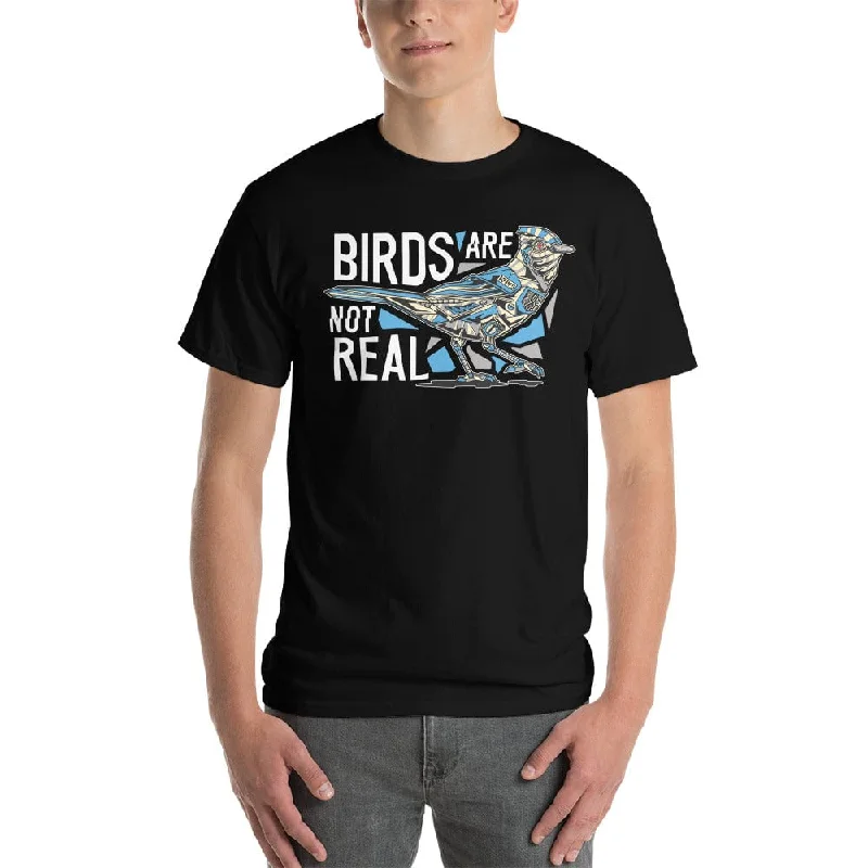 Birds are not real - Plus-Sized T-Shirt Fashionable Trendy Casual