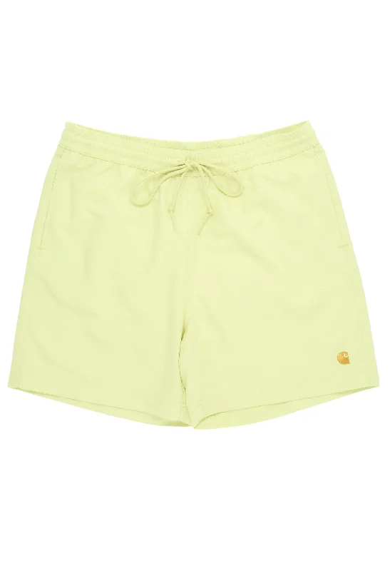 Carhartt WIP Chase Swim Trunks - Arctic Lime / Gold Flirty Ruffle Swimsuit