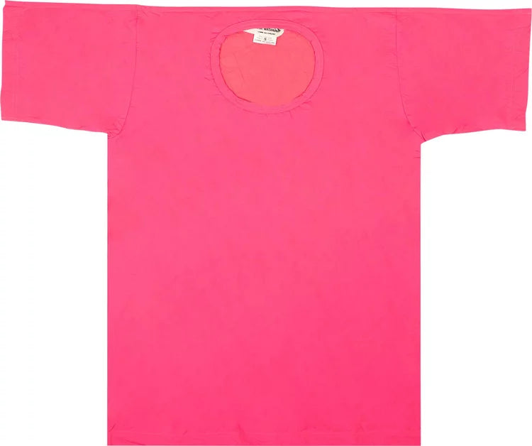 Junya Watanabe Jet T-Shirt Fluo Pink Embroidered Appliqued Beaded