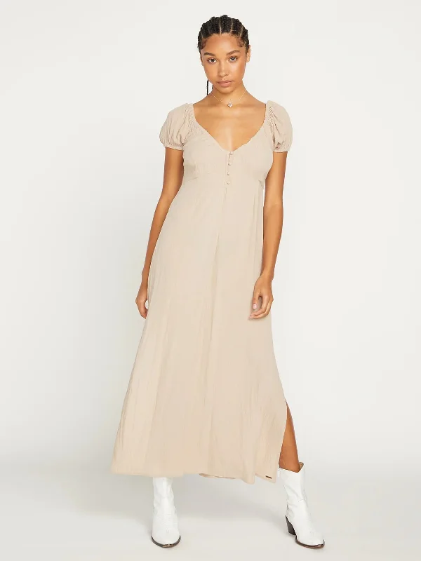 Volcom Moonblast Maxi Dress Stylish Off-Shoulder Maxi Dress