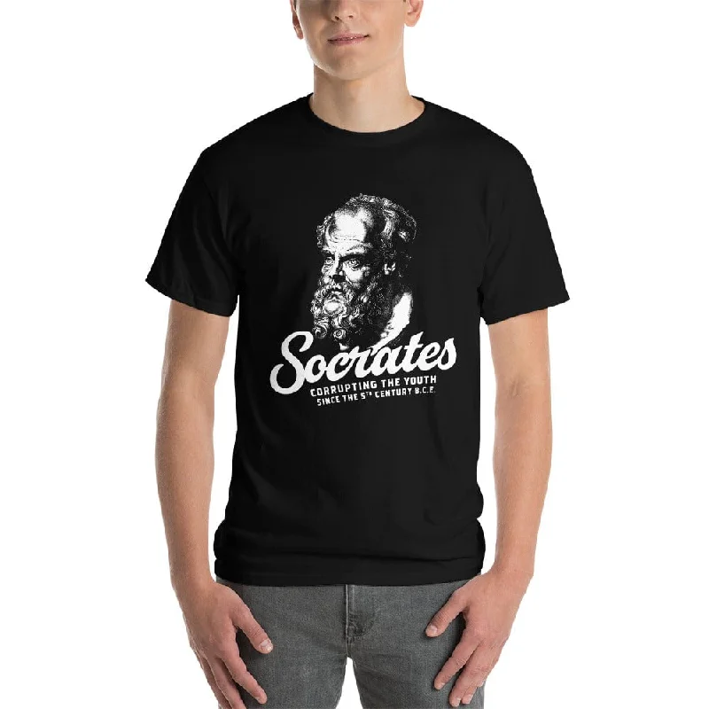 Socrates - Corrupting the youth - Plus-Sized T-Shirt Seamless Knitted Crochet