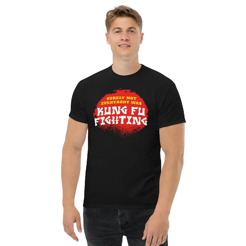 Surely not everybody was Kung Fu fighting - Plus-Sized T-Shirt Terry Blend Velvet Blend Canvas Blend