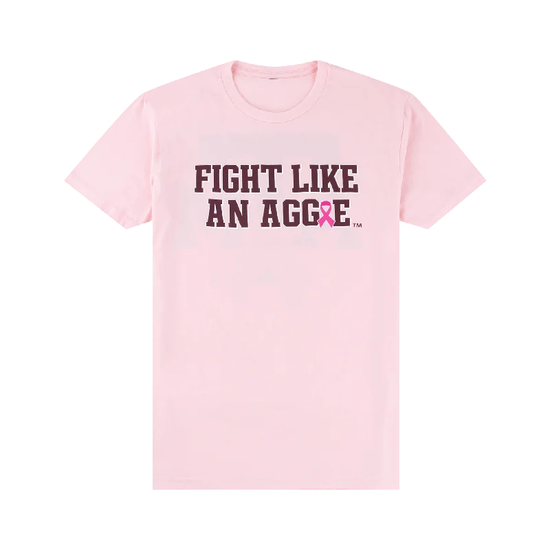 Texas A&M Fight Like an Aggie T-Shirt Thin T-Shirt Open Front Quick Dry