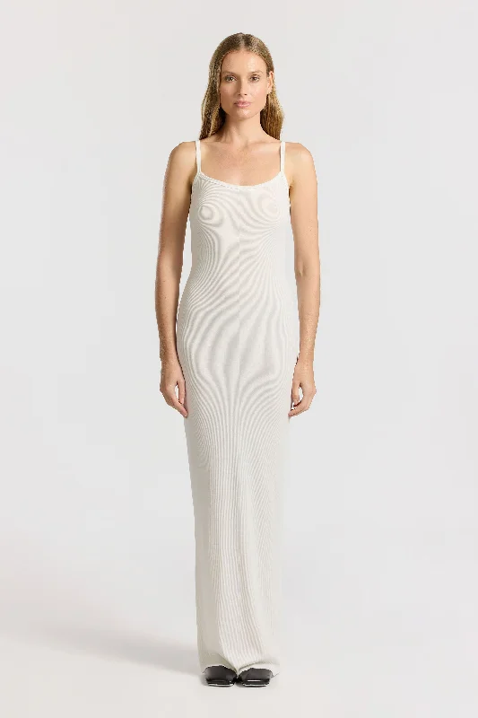 Verona Spaghetti Maxi Dress Classic V-Neck Maxi Dress