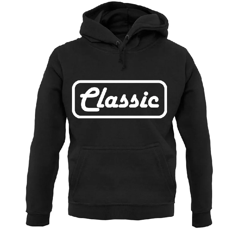 Classic Unisex Hoodie Hoodie with Ribbed Hem Stretchable Secure