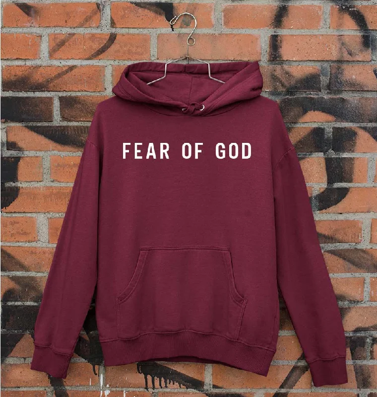 Fear of God Unisex Hoodie for Men/Women Hoodie with Hood Adjustable Protection