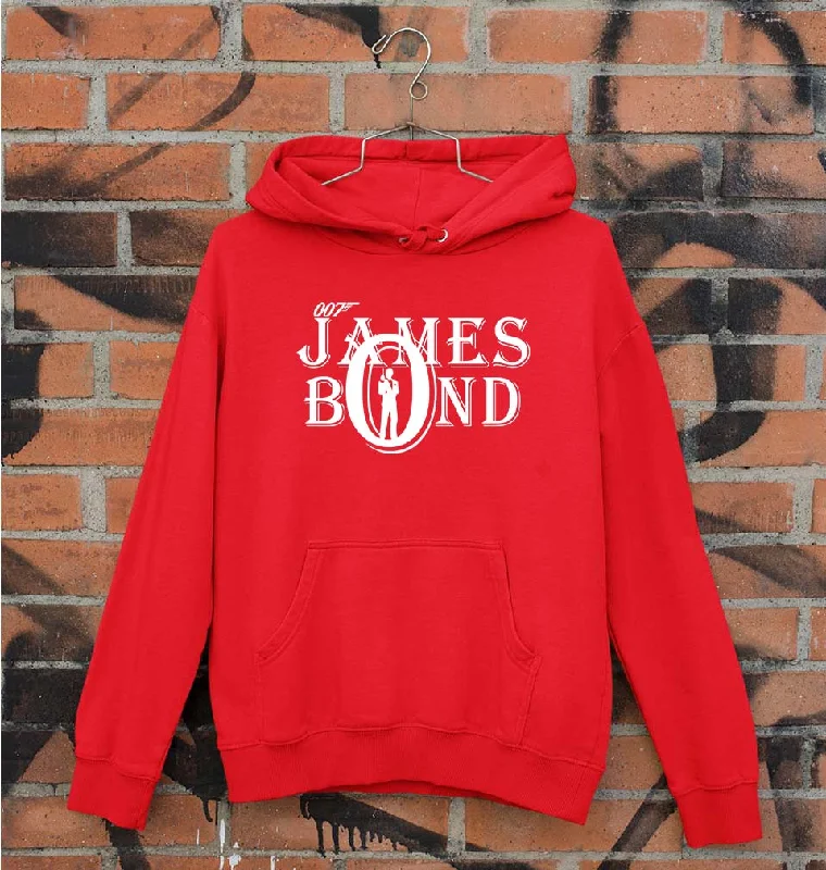 James Bond (007) Unisex Hoodie for Men/Women Hoodie with Exposed Zipper Edgy Industrial