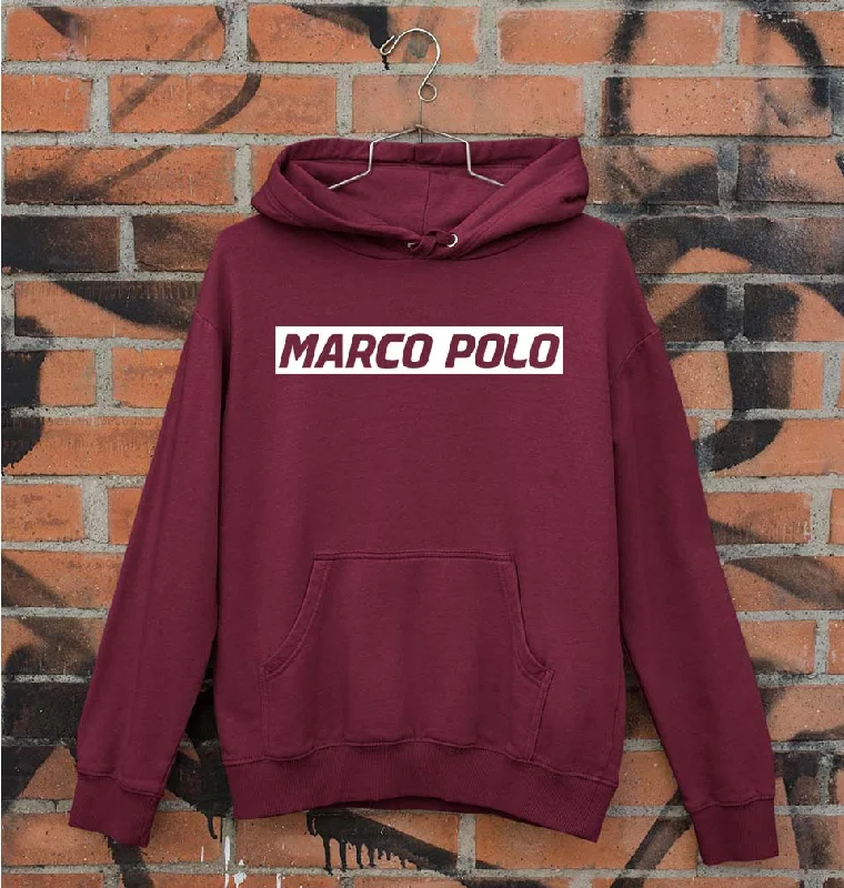 Marco Polo Unisex Hoodie for Men/Women Hoodie with Patch Decorative Personalized