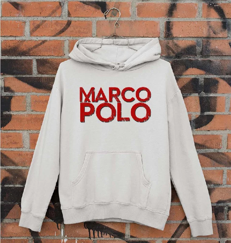 Marco Polo Unisex Hoodie for Men/Women Hoodie with Puffed Sleeves Voluminous Trendy