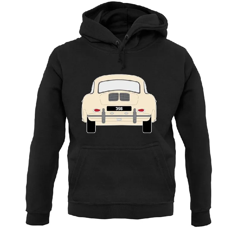 Rear View 356 Ivory Unisex Hoodie Oversized Hoodie Comfort Casual