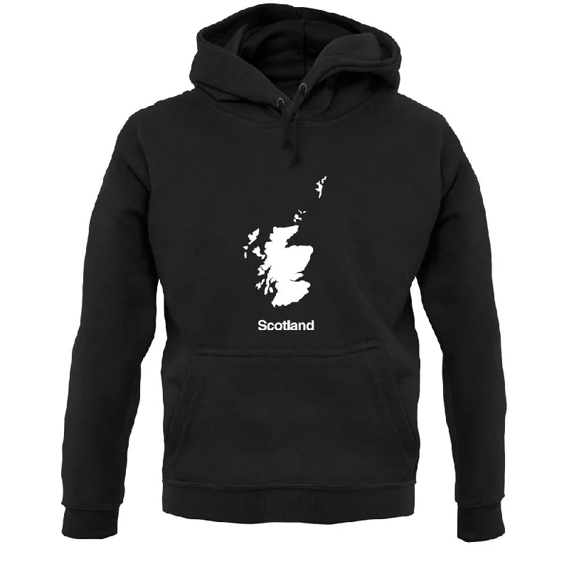 Scotland Silhouette Unisex Hoodie Oversized Hoodie Comfort Casual