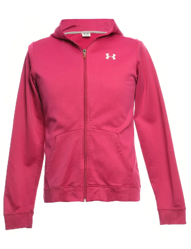 Under Armour Hooded Track Top - S Graphic Hoodie Design Print