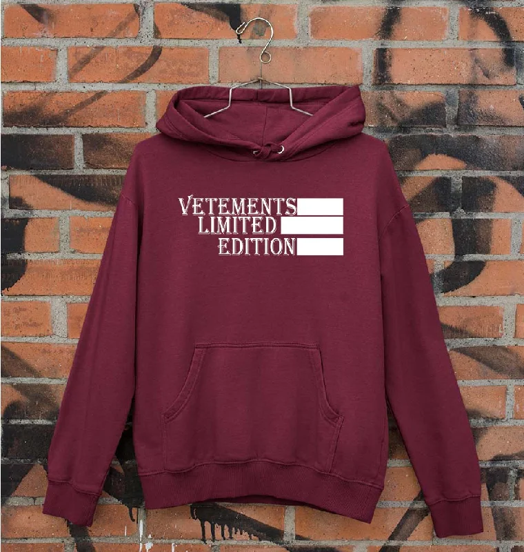 Vetements Unisex Hoodie for Men/Women Hoodie with Camouflage Military Edgy