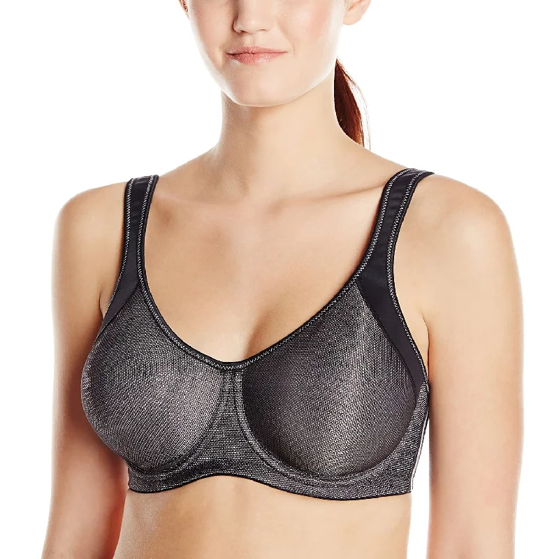 Anita Active Maximum Support Women`s Momentum Underwire Sports Bra Chic Satin Bra