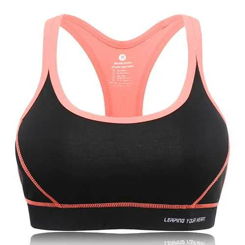 Full Coverage Shockproof High Elastic Sports Bra Comfortable Lace Bralette