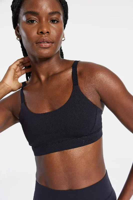 Flow Low Impact Bra - Black Smooth Fit Bra