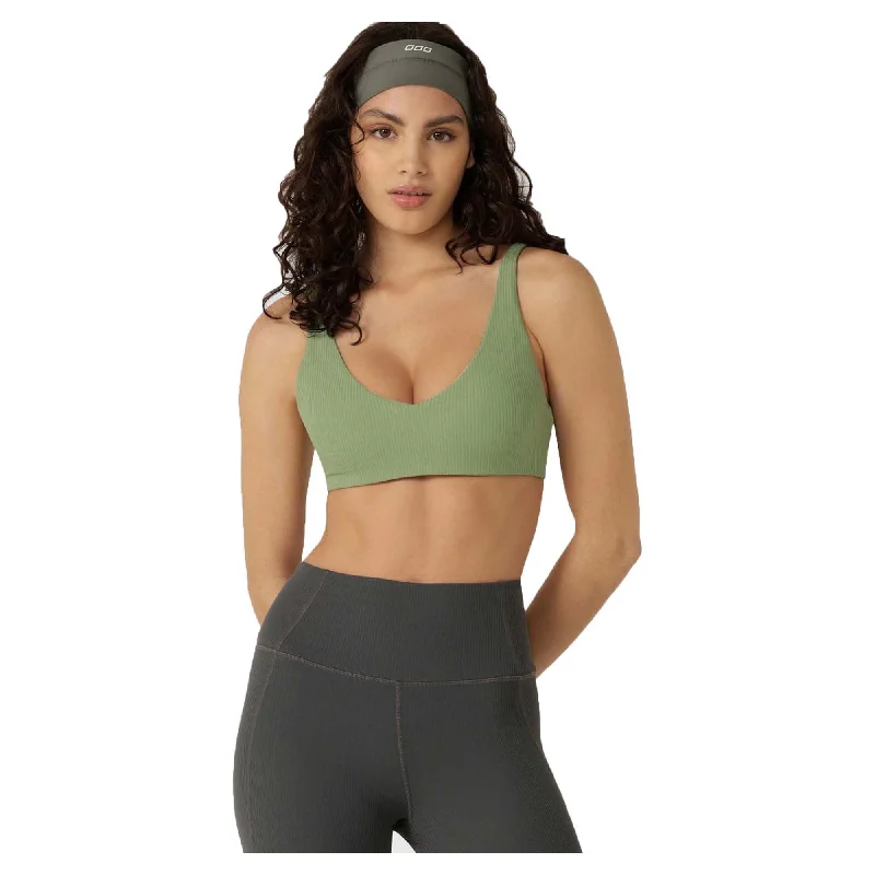 Women's Reform Rib Sports Bra Feminine Lace Bra