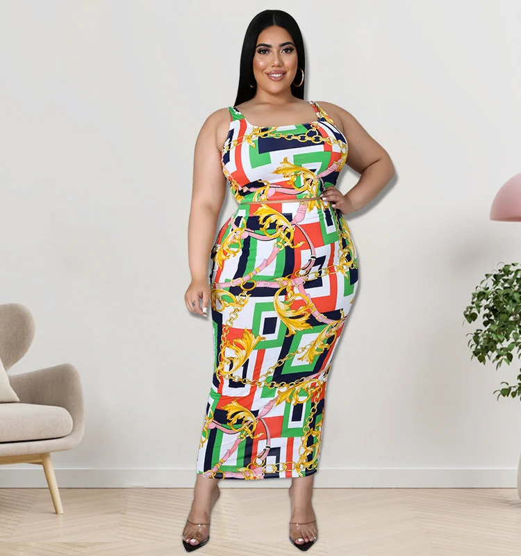 Plus Size Women Clothes Spring Vest with Half Waist Skirt Set wrap skirt elegant